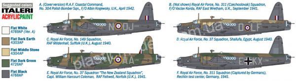 1/72 Italeri 1383 Wellington Mk.IC