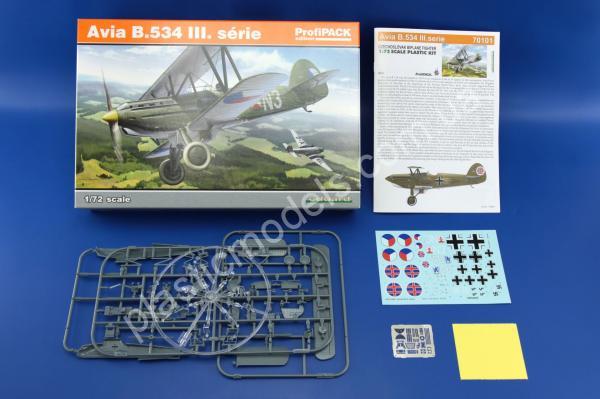 1/72 Eduard 70101 Avia B.534 III. serie