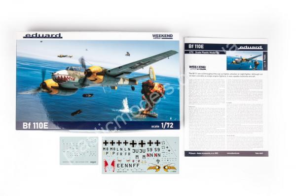 1/72 Eduard 7464 Messerschmitt Bf 110 E