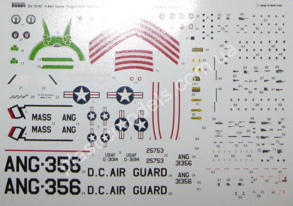 1/72 Special hobby 72167 F 86H Sabre 'Hog in ANG Service'