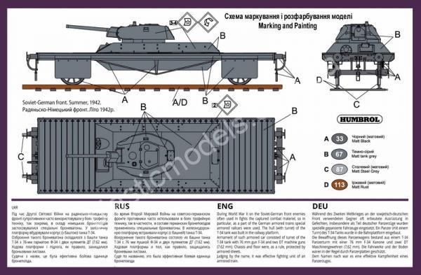 1/72 Ummt 674 Armored platform 