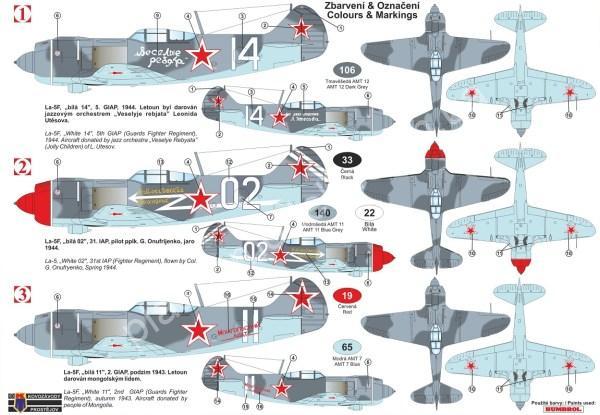 1/72 Kovozavody Prostejov 0206 Lavockin La-5F “Late”