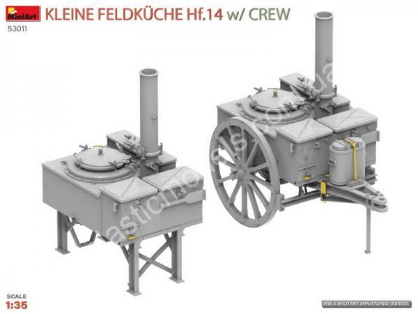 1/35 MiniArt 53011 Kleine Feldküche Hf.14 w/Crew