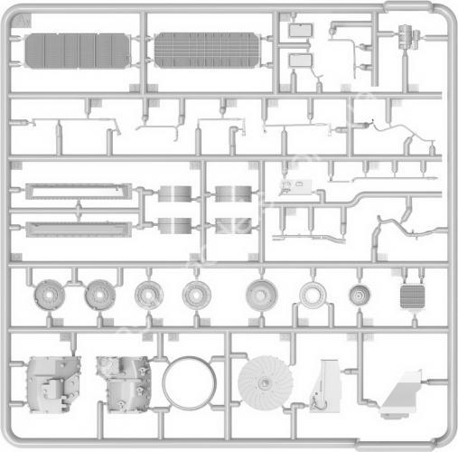 1/35 MiniArt 37073 Transmission set for T-55/T-55A