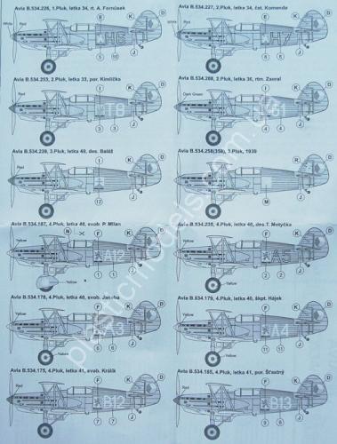 1/72 HR model 72002 Avia B-534/IV CSR (incl. PE)
