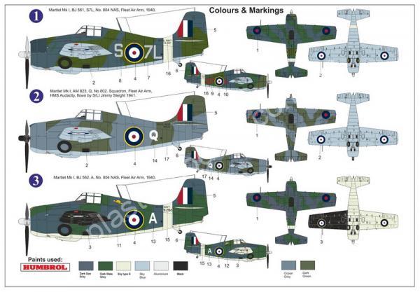 1/72 AZ model 7804 Martlet MkI