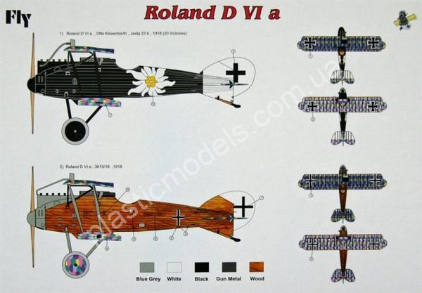 1/48 FLY 48014 Roland D VIa (Otto Kissenberth)