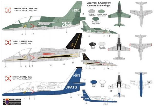 1/72 Kovozavody Prostejov 0346 SIAI S-211