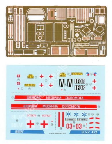1/35 Bilek 989 UAZ - 452 Ambulance