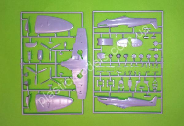 1/72 Kovozavody Prostejov 0263 Spitfire Mk.Ia „Black & White“