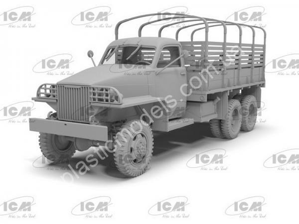 1/35 ICM 35490 US military truck Studebaker US-6-U3