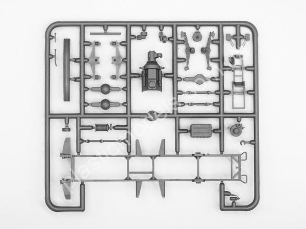 1/72 ICM 72815 APA-50М(ZiL-131) Airfield mobile electric unit