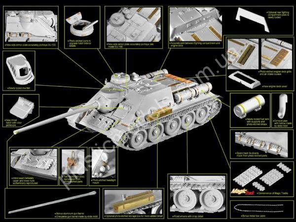 1/35 Dragon 6359 Soviet SU-100 Tank Destroyer