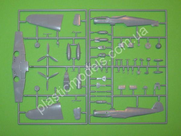 1/72 AZ model 7687 Messerschmitt Bf 109F-4/R1 „Cannon Pod“