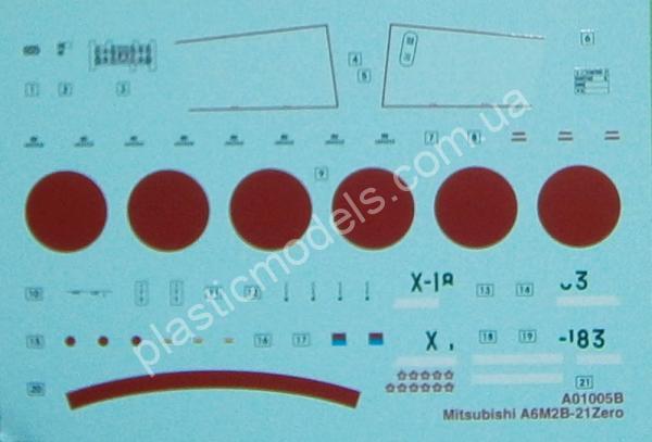 1/72 Airfix A01005 Mitsubishi Zero A6M2b