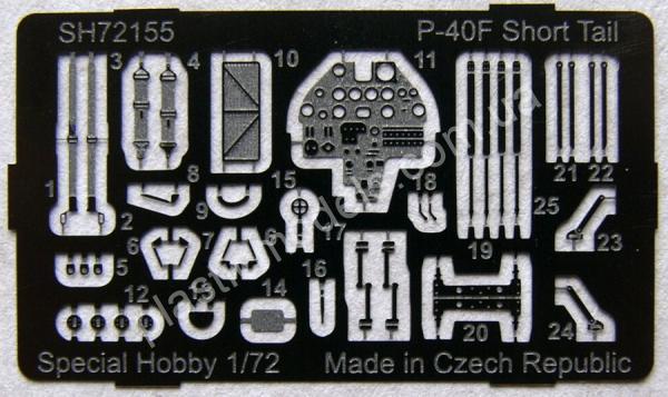 1/72 Special Hobby 72155 P-40F Warhawk 'Short Tails over Africa'