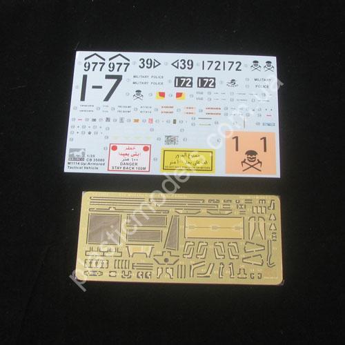 1/35 Bronco 35080 American M1114 Up-Armored Tactical Vehicle