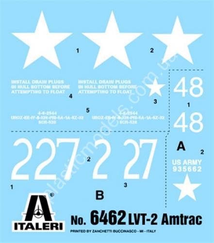 1/35 Italeri 6462 LVT-2 Amtrac