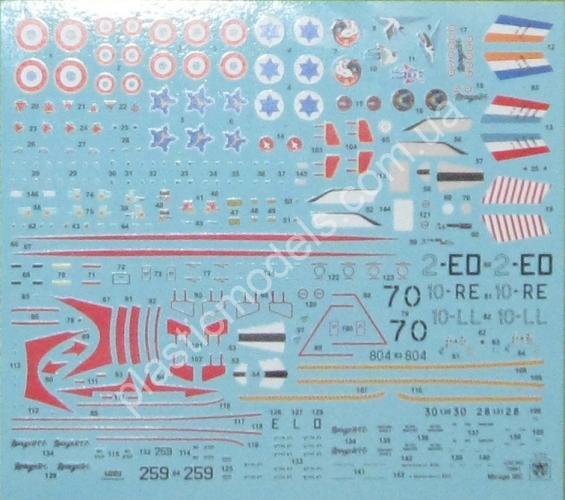1/72 Modelsvit 72061 Mirage III C