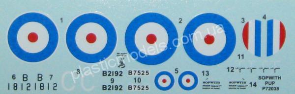 1/72 HR model 72038 Sopwith PUP (Whitehead- built)