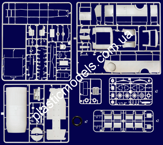 1/35 Roden 808 Opel 3.6-47 Omnibus model W39 Ludewig-built, late