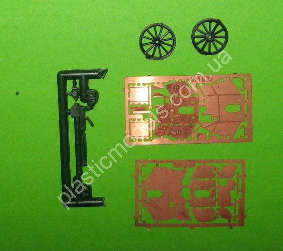1/72 UMmt 605 45-mm anti-tank gun 19-k (1932) and 76-mm regimental gun OB-25 (1943)
