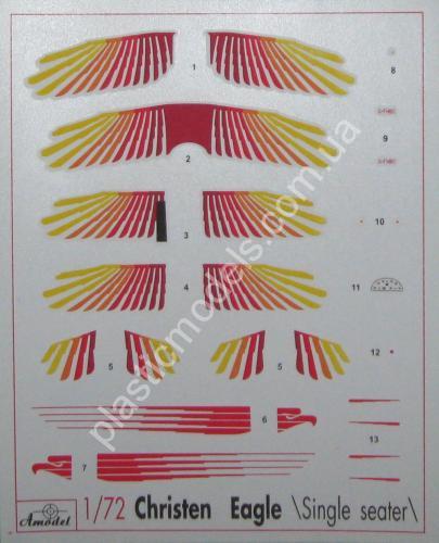 1/72 A-model 7287 Christen Eagle I
