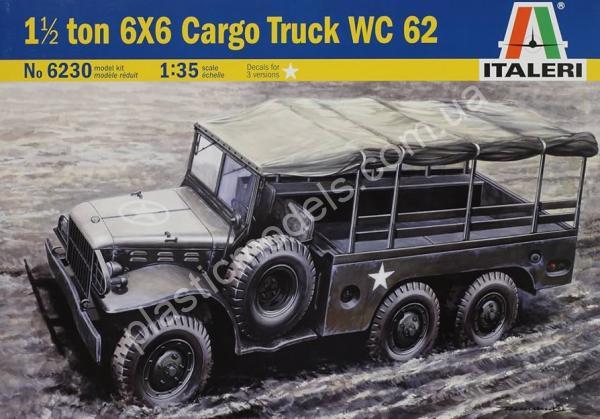 1/35 Italeri 6230 1 1/2 ton 6x6 Cargo Truck WC 62