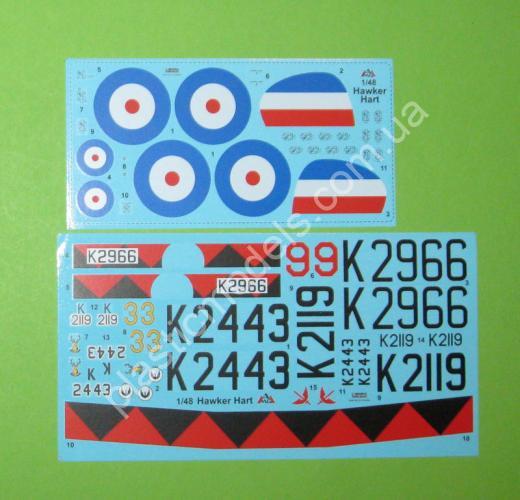 1/48 AMG 48902 Hawker Hart I