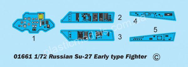 1/72 Trumpeter 01661 Su-27 Early type Fighter