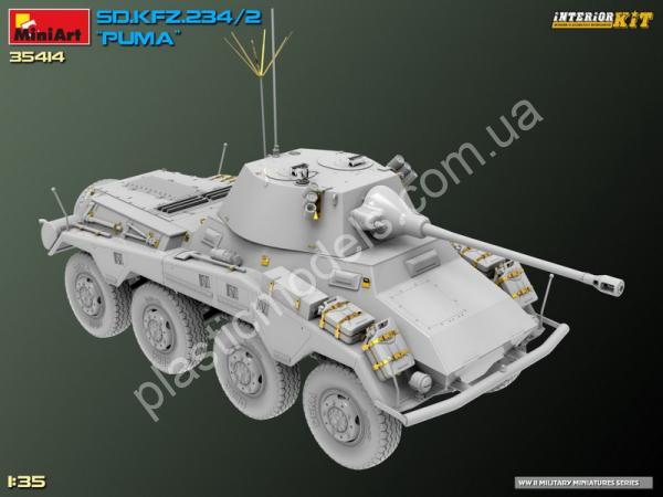 1/35 MiniArt 35414 Sd.Kfz.234/2 PUMA Interior Kit