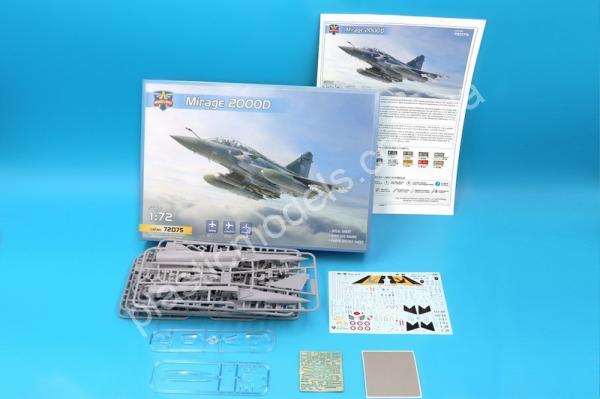 1/72 Modelsvit 72075 Mirage 2000D