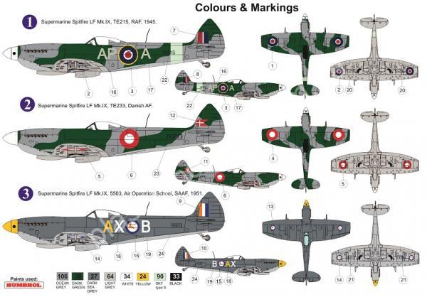1/72 AZ model 7633 Spitfire LF.Mk.IX “Bubble canopy