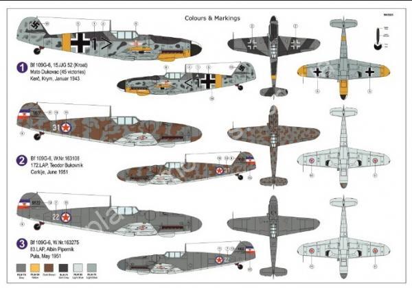 1/72 AZ model 7864 Bf 109G-6 