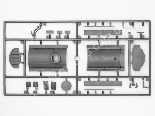 1/72 ICM 72710 ATZ-5-43203 Fuel Bowser of the Armed Forces of Ukraine