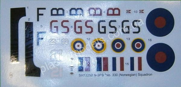 1/72 Special hobby 72250 N-3PB 