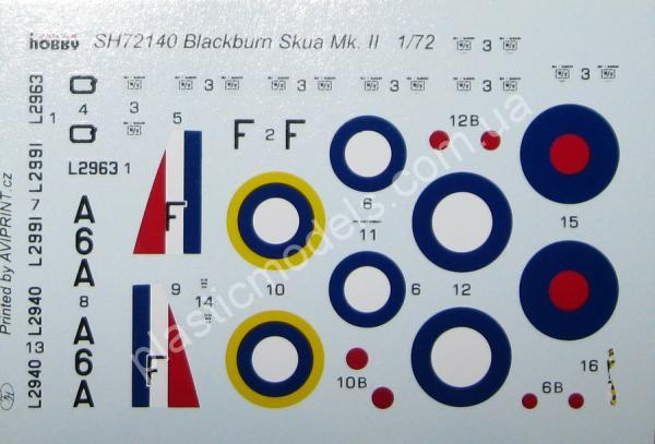1/72 Special hobby 72140 Blackburn Skua Mk.II