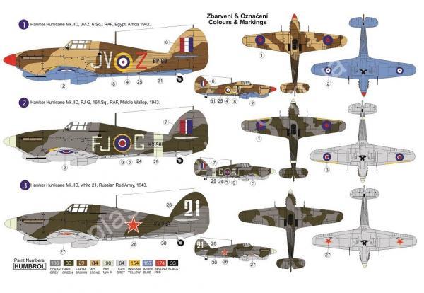 1/72 AZ model 7594 Hawker Hurricane Mk.IID