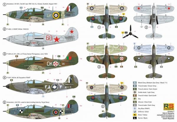 1/72 RS models 92181 Airacobra I/P-400