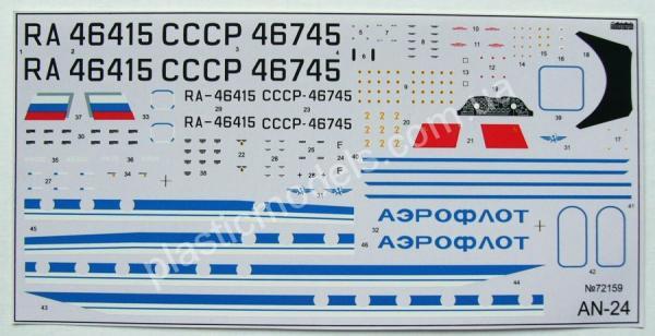 1/72 A-model 72159 Antonov An-24