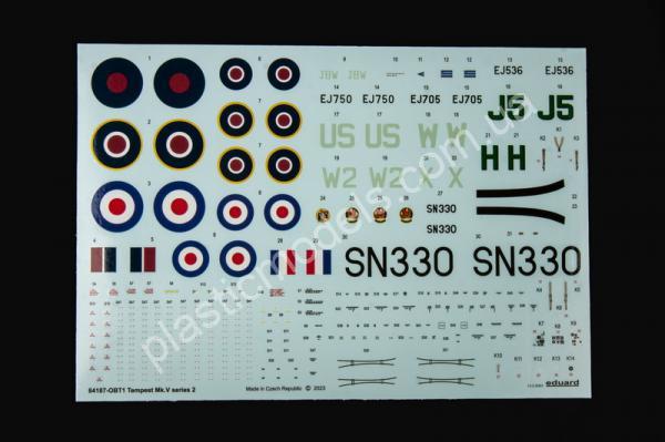 1/48 Eduard 84187 Tempest Mk. V Series 2