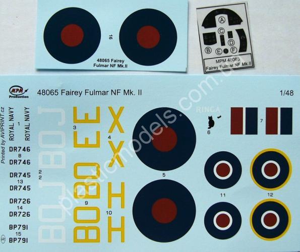 1/48 MPM 48065 Fulmar NF Mk.II