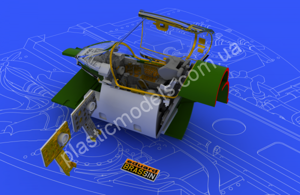 1/48 Eduard 648050 MiG-21BIS interior