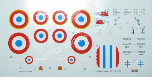 1/72 Special hobby 72407 Potez 25 TOE