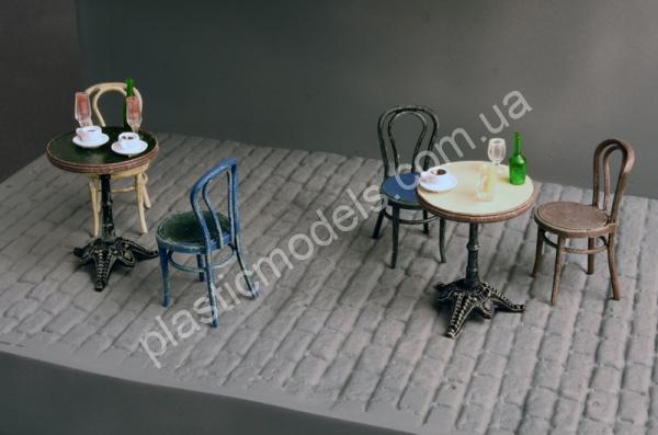 1/35 MiniArt 35569 Café Furniture & Crockery