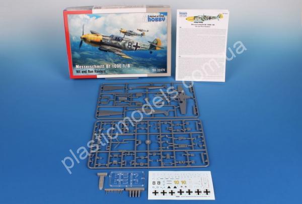 1/72 Special hobby 72474 Messerschmitt Bf 109E-1/B ‘Hit and Run Raiders’