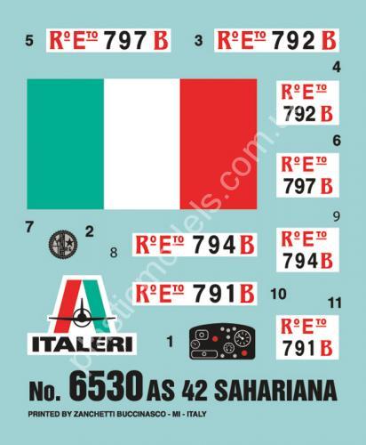 1/35 Italeri 6530 AS 42 Sahariana