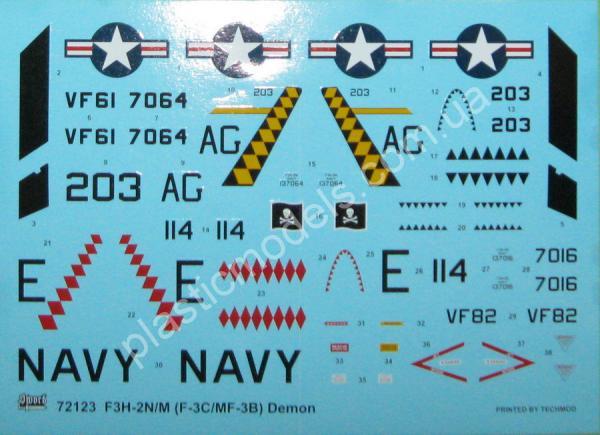 72123 Sword 72123 McDonnell F3H-2N/M Demon