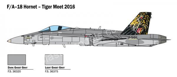 1/72 Italeri 1394 McDonnell-Douglas F/A-18 Hornet Tiger