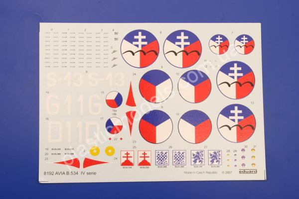 1/48 Eduard 8192 Avia B-534 IV serie